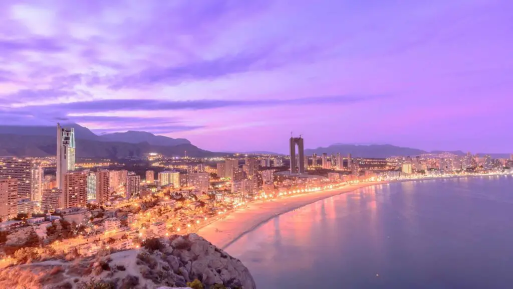 party beaches in spain