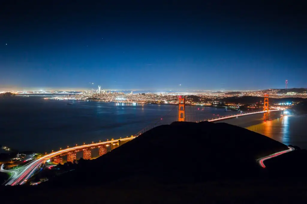 places to visit in san francisco at night