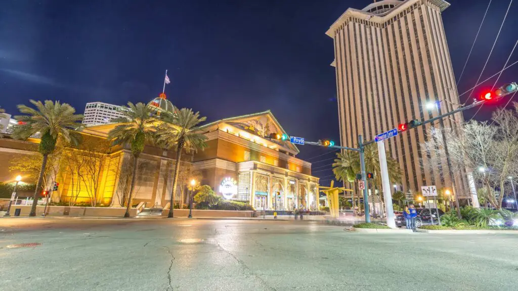 New Orleans at night