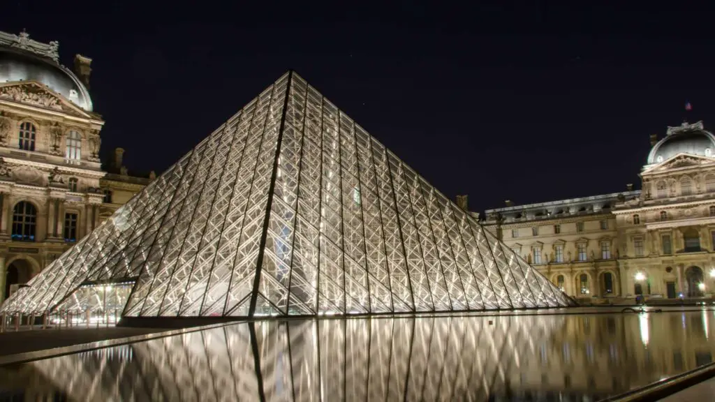 Nighttime in Paris